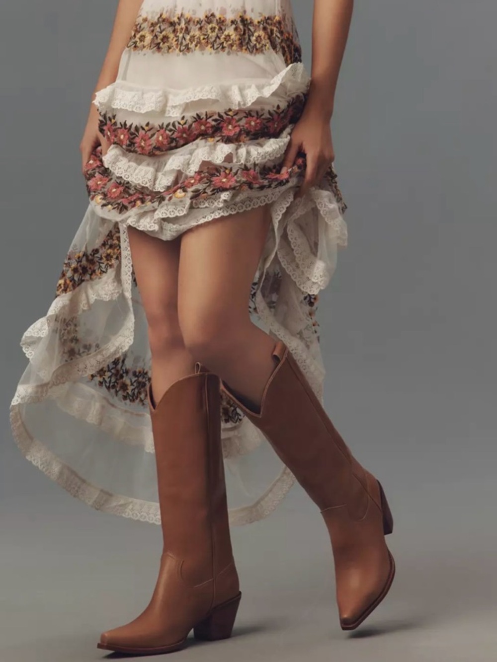 Jeffrey Campbell Rancher Knee High Western Boot